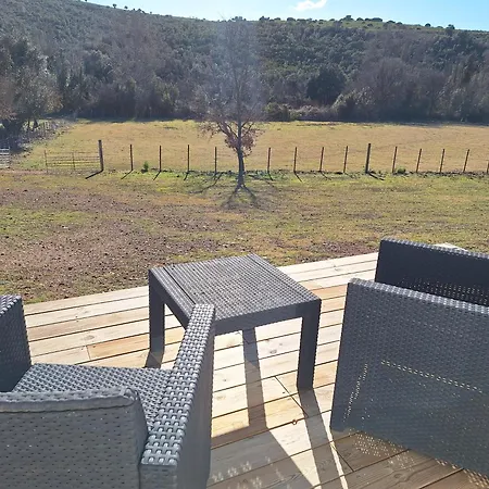 Mobil-home Cosy A La Ferme Kamp alanı